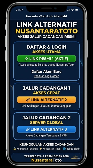 Link Alternatif Nusantaratoto untuk Pengunduhan APK