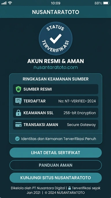 Halaman Resmi nusantaratoto untuk Pengguna Android